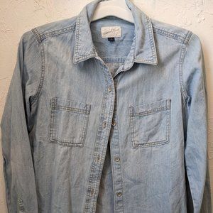 Denim Button Down Shirt
